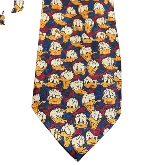 Disney Donald Duck Mood emotions faces necktie tie like new - Picture 3 of 5